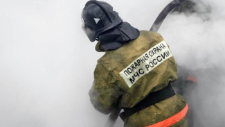 Сегодня ночью крымские пожарные боролись с огнем в Симферопольском районе 
