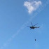 Обстановка около места пожара на горе Кастель под Алуштой